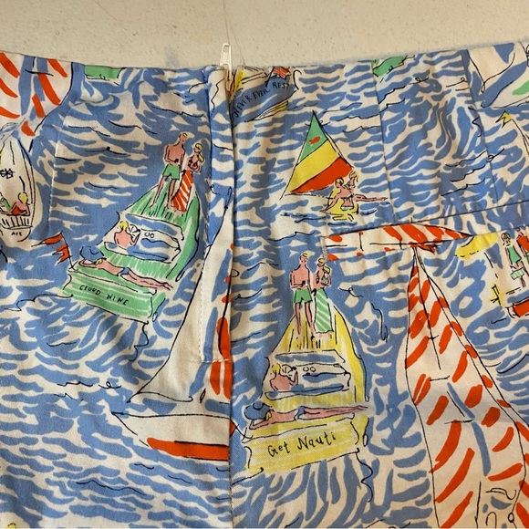 Lilly Pulitzer Get Nauti Callahan Short Women’s Size 6 Beachy Colorful - Picture 5 of 9
